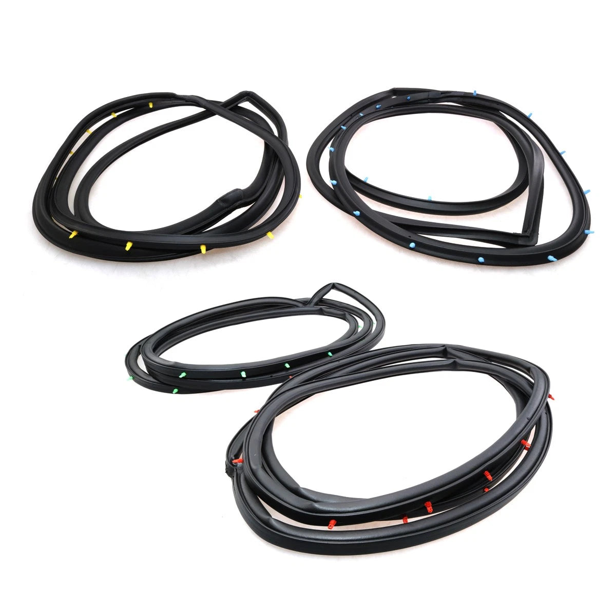 Set of 4 Weatherstrips for Toyota Land Cruiser J60 (1980–1987)