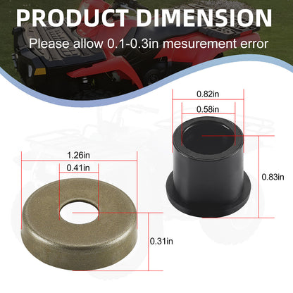 Set of 8 Front A-Arm Bushings for Polaris Predator 50 (2004–2007)
