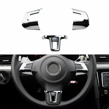 Car Steering Wheel Sticker Cover for Golf 6 MK6 MK5