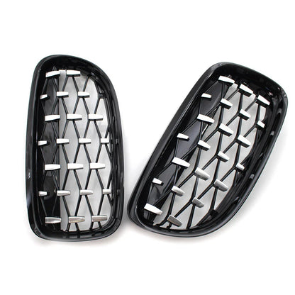 Diamond Front Kidney Grille for BMW 3 Series E90 E91 (2008-2012)