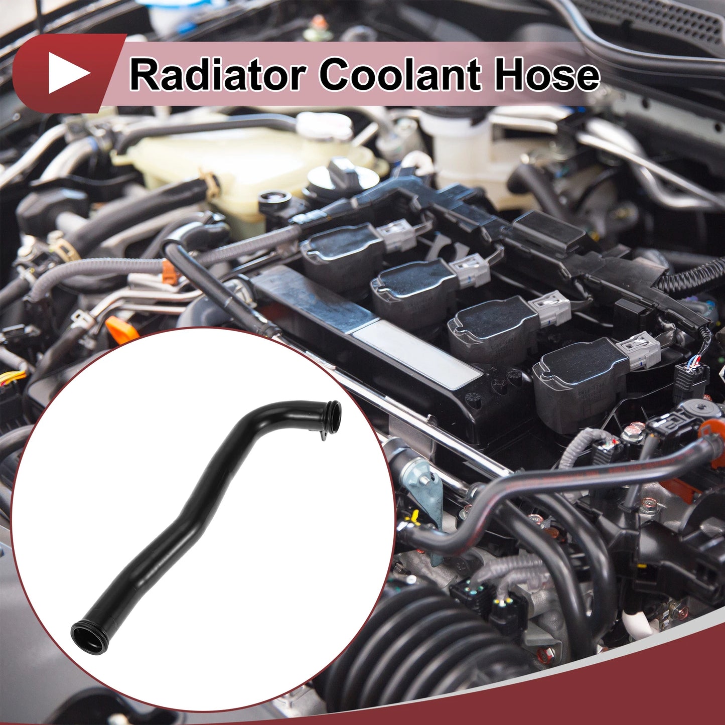 Radiator Coolant Hose for Hyundai Tucson (2010–2021) No. 254602G201 Metal