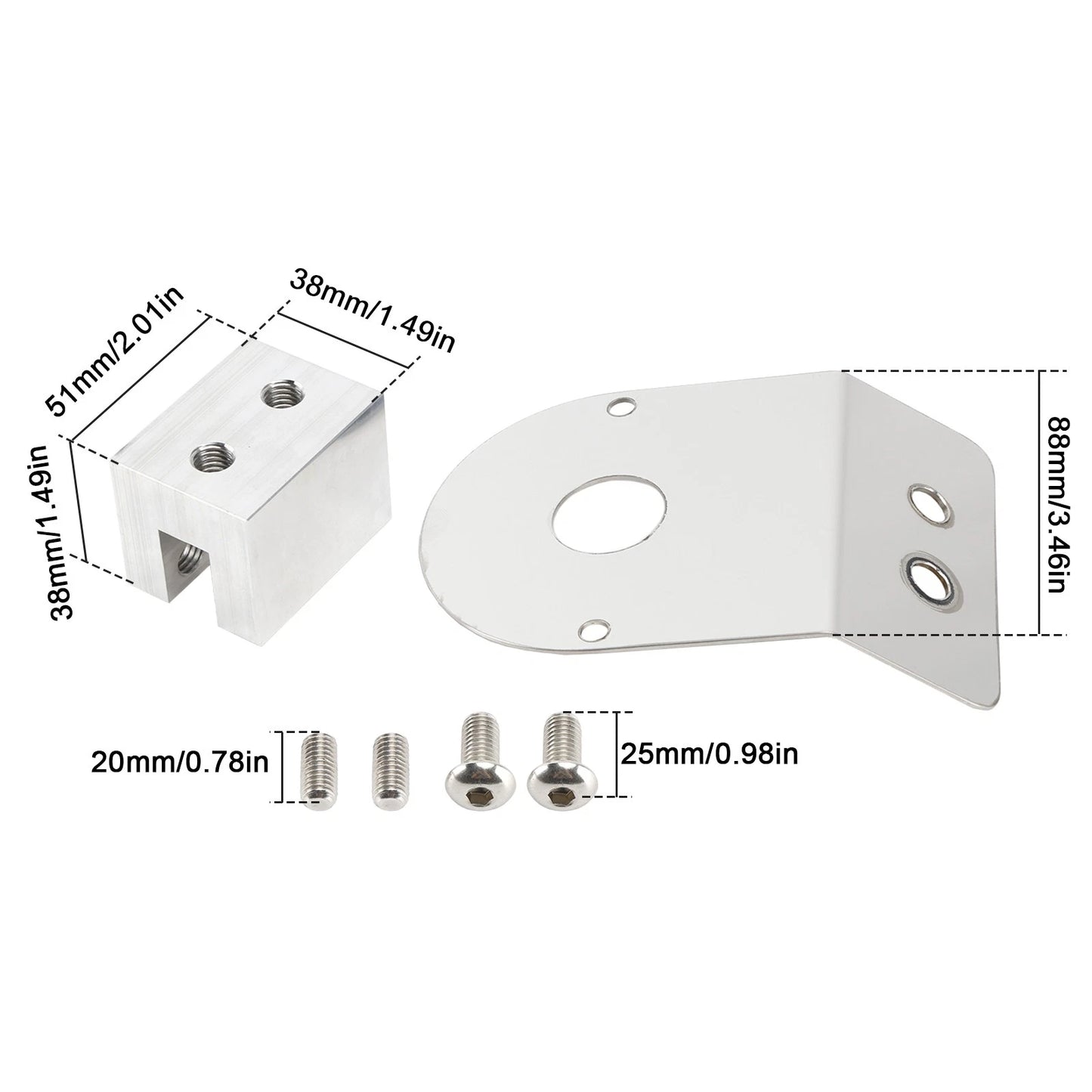 Aluminum Oil Funnel 20mm for Universal Applications
