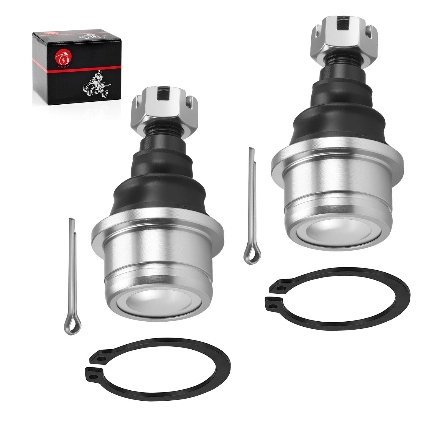 Set of 2 Upper or Lower Ball Joints for Honda Foreman 500 (2005–2023)