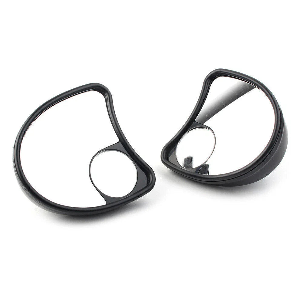 Fairing Mount Blind Spot Side Mirrors for Harley Batwing Touring (96-13)