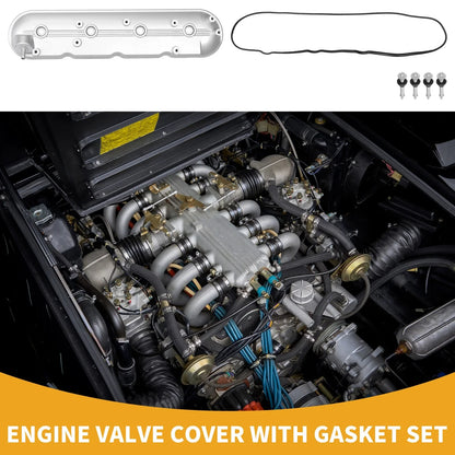 Engine Valve Cover with Gasket for Chevrolet Tahoe (2000-2008) 1 Set