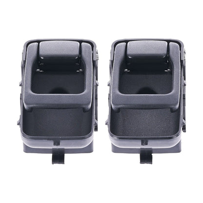 Set of 4 Door Handle Inner for Nissan Navara (1997–2015) Black