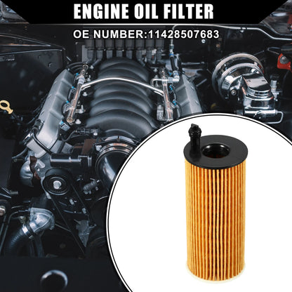Set of 1 Engine Oil Filter No.11428507683 for BMW 328d XDrive (2013–2018)