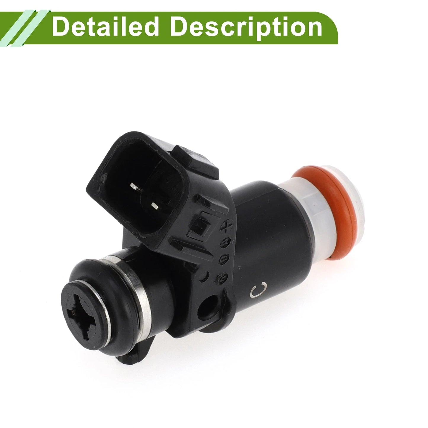 Fuel Injector No. 16450PLD003 for Honda Civic Si 2.0 (2002–2005) 1 Pc Black
