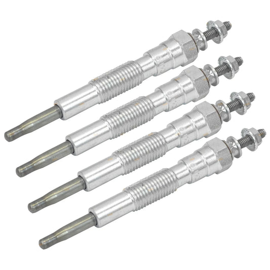 4 x Glow Plugs for Ford Courier 2.5L WLAT 00-06 (2000 - 2006)