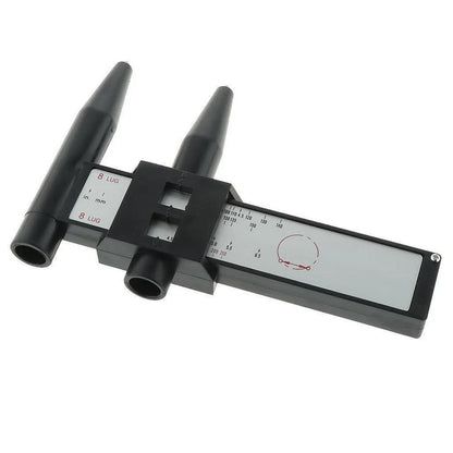Wheel Pattern Gauge Tool Car PCD Ruler 4 5 6 8 Lug Automotive Tool