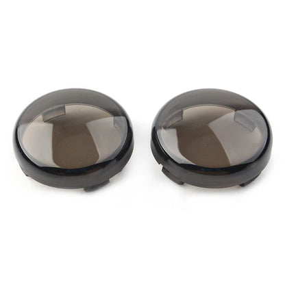 Smoke Front Turn Signal LED Light Panel for Harley Dyna Road Street Glide (2006-2023)