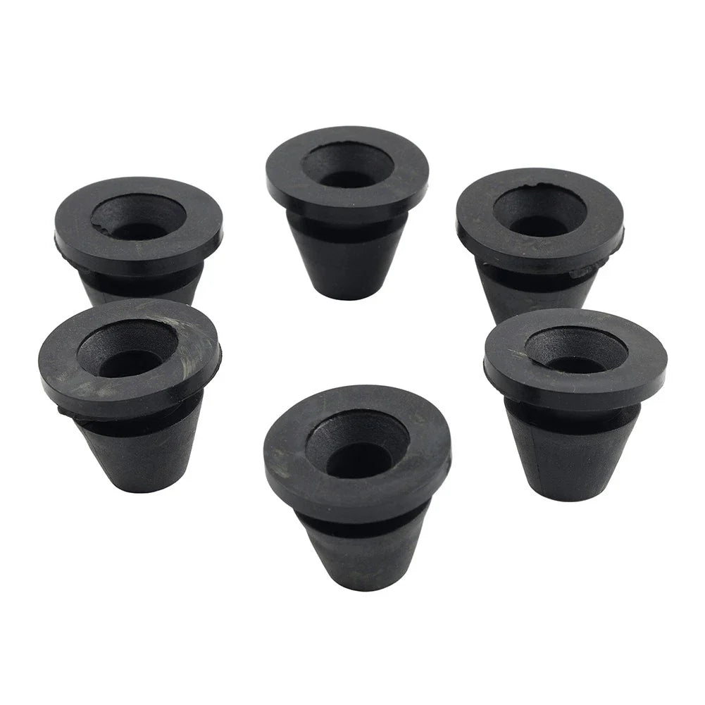6 x Rubber Side Cover Grommets for Harley Touring Road Electra Glide (2008-2024)