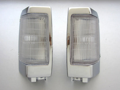 Chrome Front Corner Light Signal Indicator for Nissan Navara D21 (1992-1997)