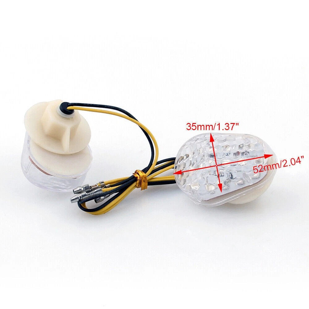 LED Turn Signals for Kawasaki ZX6R ZX10R ZX7R ZX9R ZX12R ZZR600 (1998–2013)