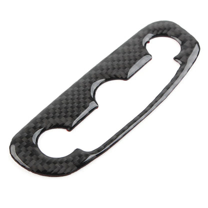 Carbon Fiber Black Headlight Switch Cover Trim for Chevrolet Equinox (2017-2022)