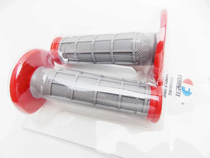 Red Grey Hand Grip Set for Suzuki RM125