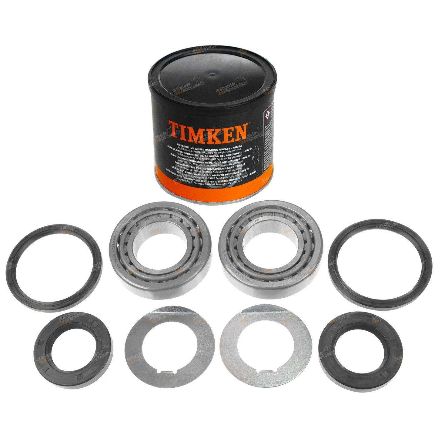 2 Rear Wheel Bearing Kits for Nissan Patrol MQ MK (1979–1987)