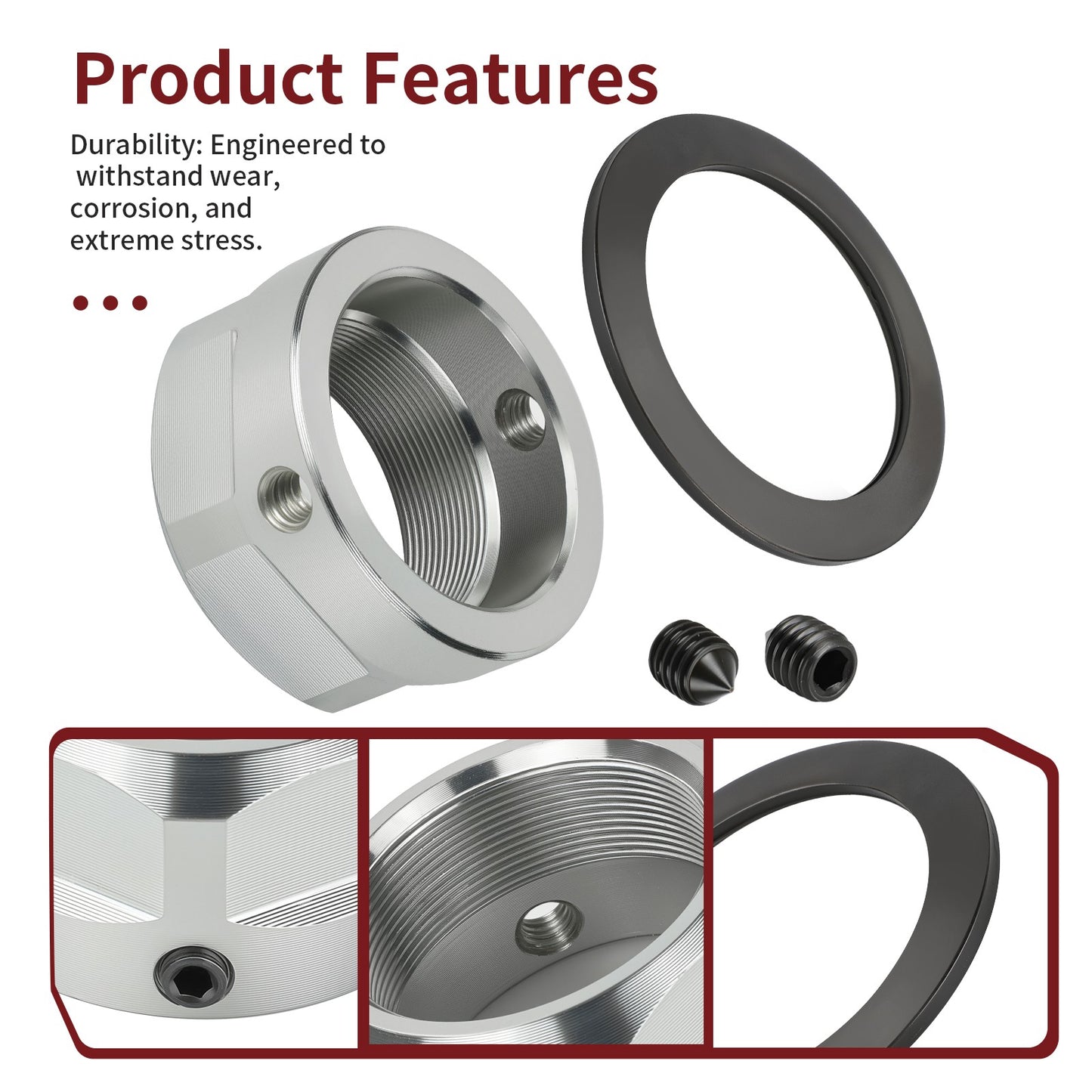 Rear Axle Lock Nut for Yamaha Raptor 700 (2006–2022)
