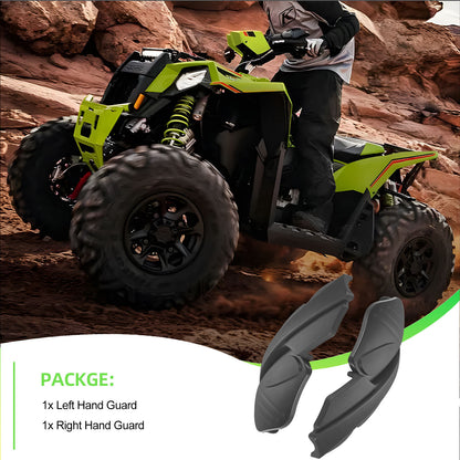 Black Hand/Wind Guard Kit for Polaris Sportsman (2000–2023)