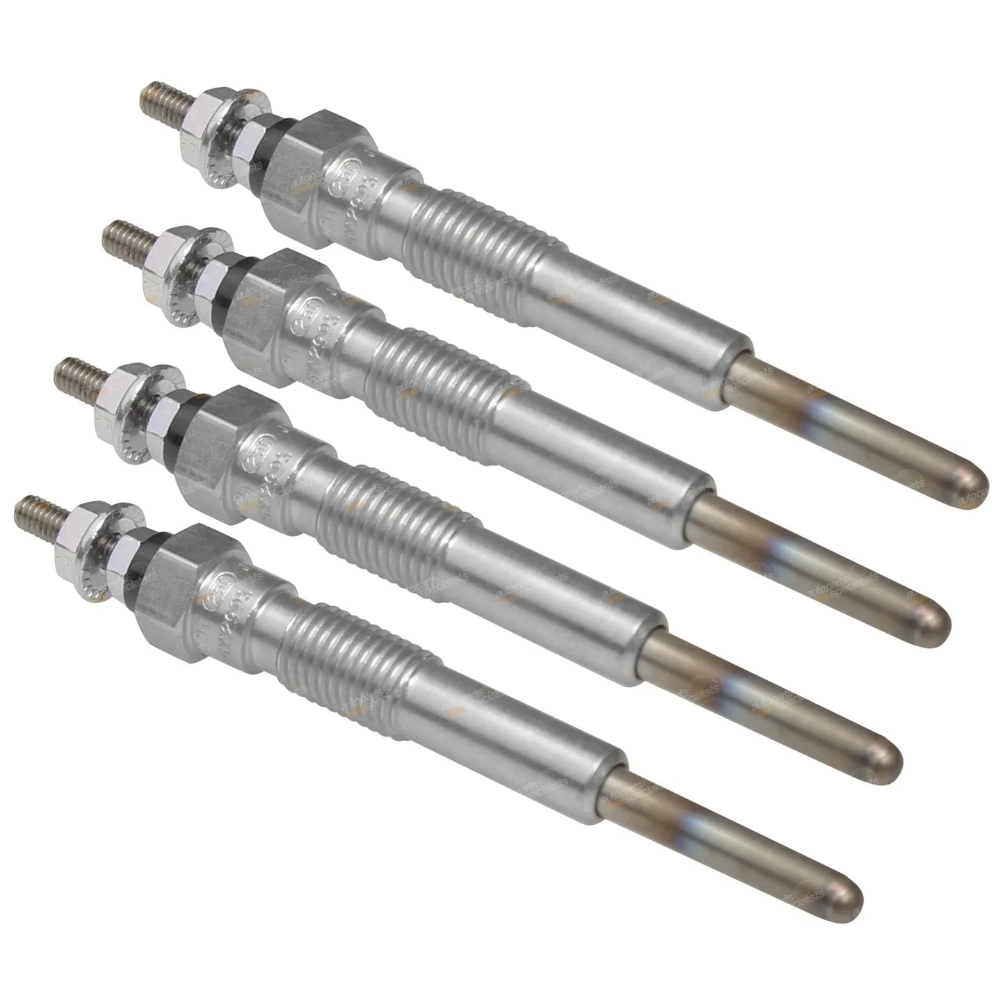 4 x Diesel Glow Plugs for Toyota Dyna BU32R BU36R (1981–1984)