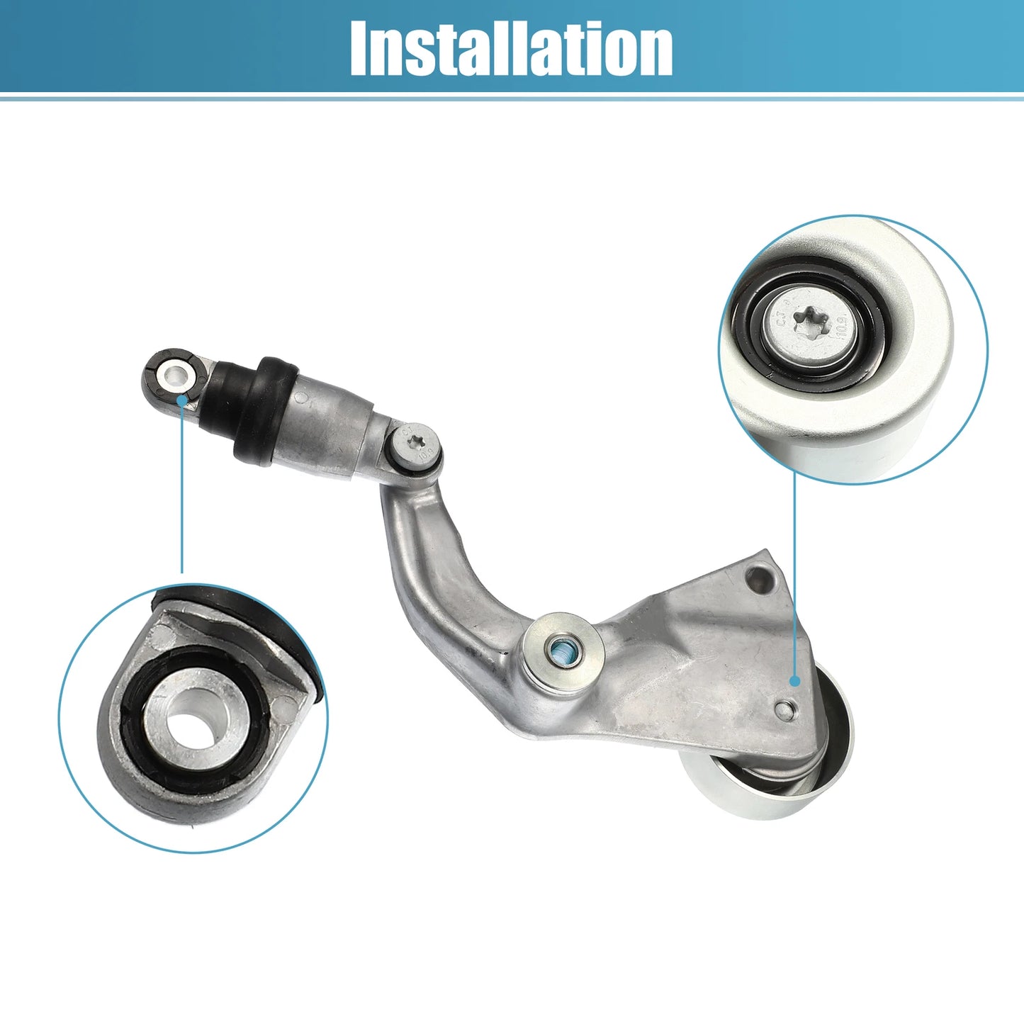 Belt Tensioner Pulley Assembly 31170RWKOO5 for Honda Civic (2007–2011)