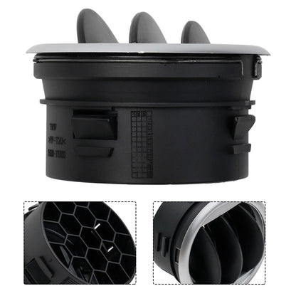 Black Plastic Air Vent Replacement for Lifan 320 Air Conditioning Outlet