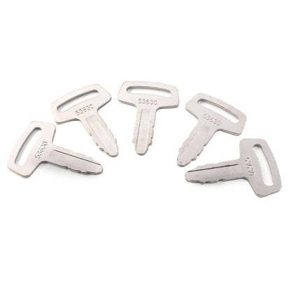 5 x Ignition Keys for Kubota Excavator Loader Generator