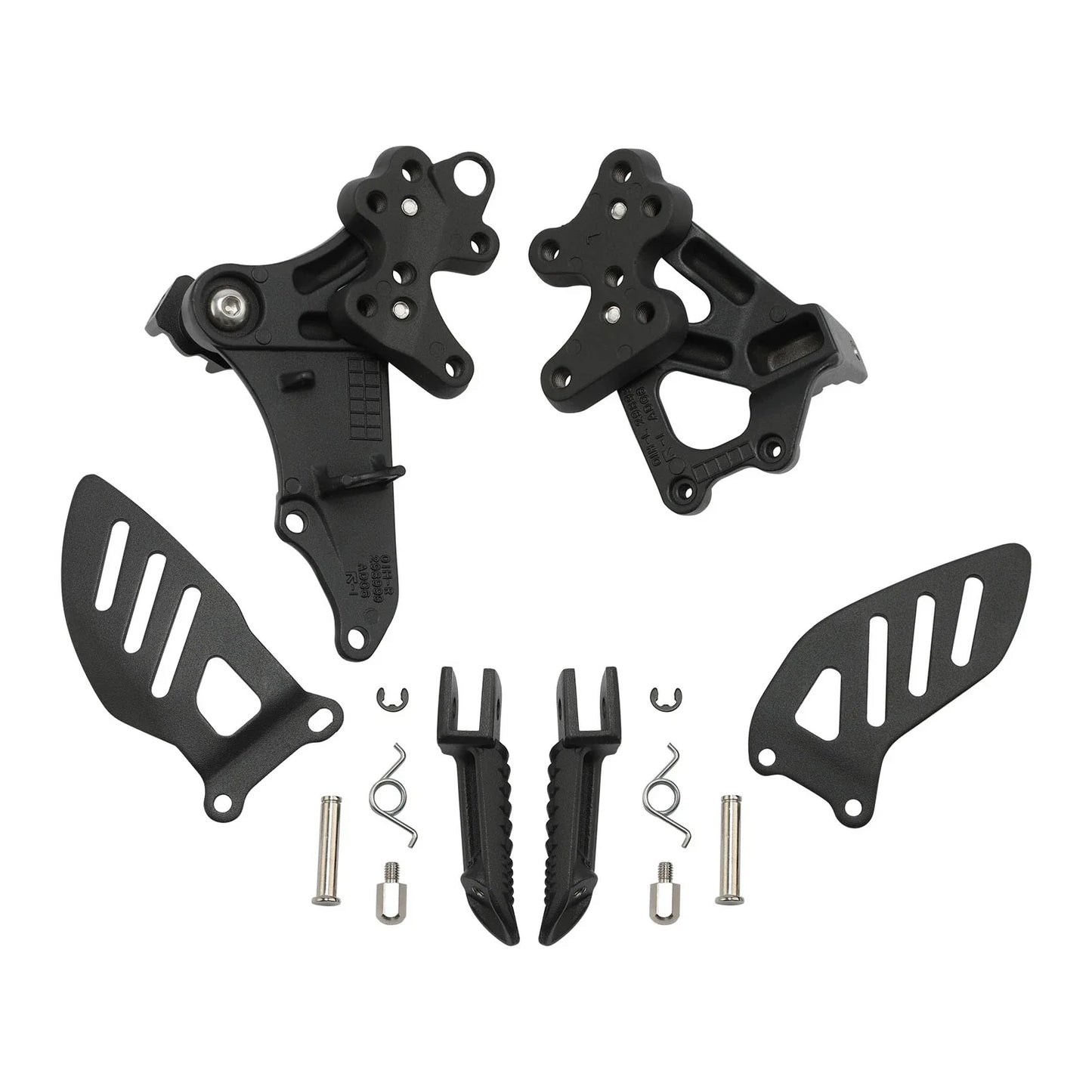 Black Rider Driver Footrests Bracket for Suzuki GSXR600 GSXR750 (2006-2010)