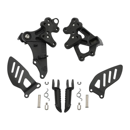 Black Rider Driver Footrests Bracket for Suzuki GSXR600 GSXR750 (2006-2010)