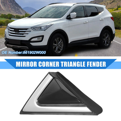 Right Mirror Corner Triangle Fender Cover for Hyundai Santa Fe (2013-2018)