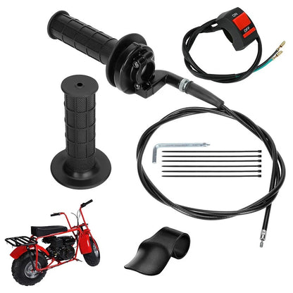 Throttle Handle and Cable Assembly for Mini Bike 50250CC