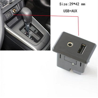 USB & AUX Interface Panel Socket for Nissan Versa Note & Versa (2015-2017)