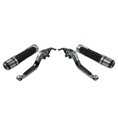 Folding Extendable Brake Clutch Levers Grip Set for Ducati Monster 659