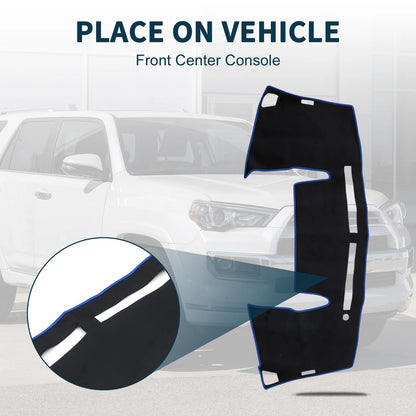 Dashboard Dash Cover Mat for Daihatsu Wake LA700S/LA710S (2014–2023) Black Blue Set of 1