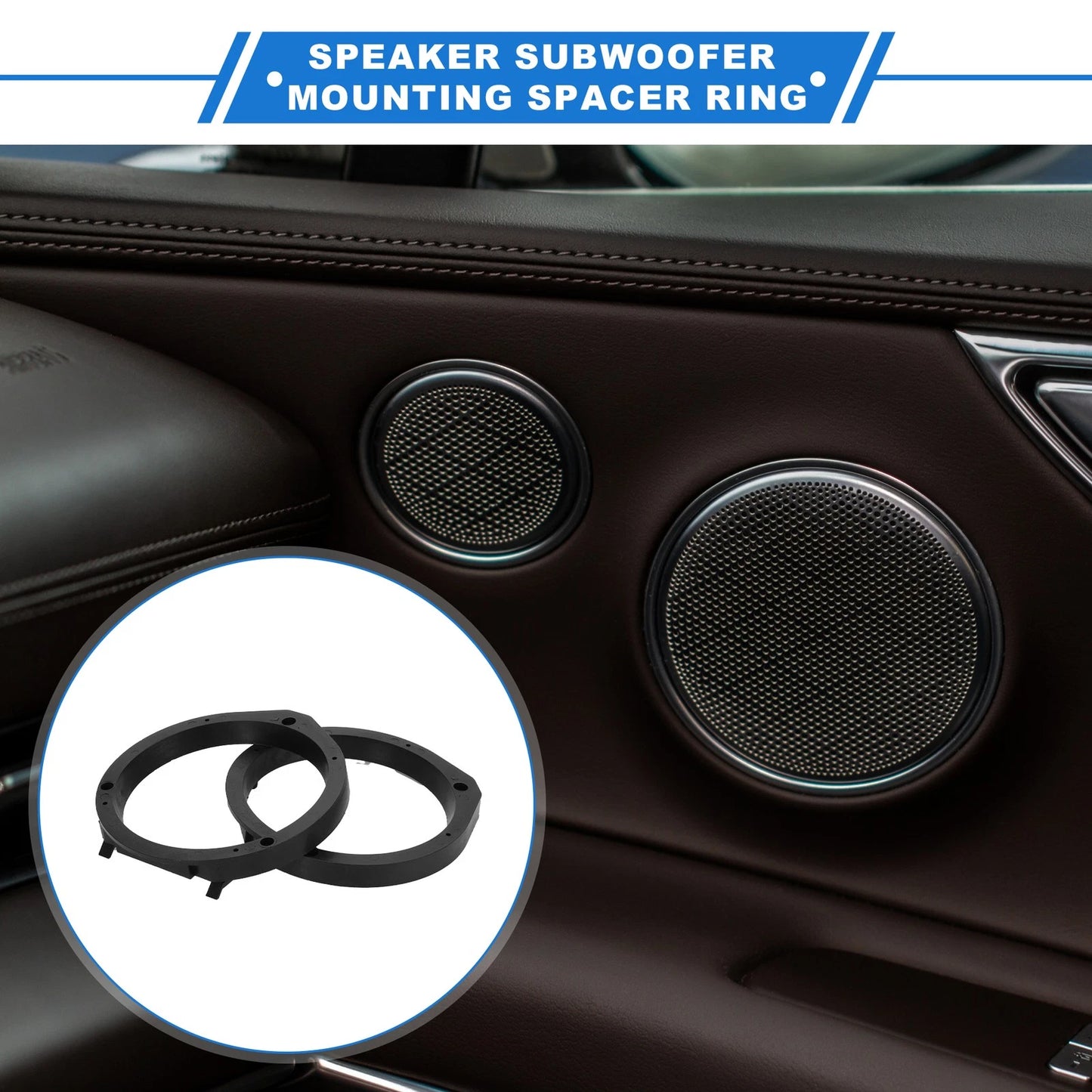 2X Speaker Spacer Ring for Honda Civic (6.5'' Tweeter)