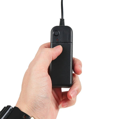 LED Night Signal Light Strip for Motorcycle Helmet - Yellow