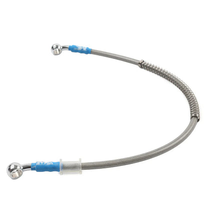 Braided Steel Brake Clutch Oil Hose Line Pipe for Motorcycle (130cm)