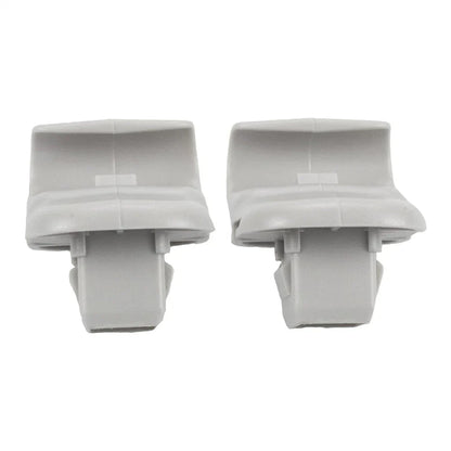 Grey Sun Visor Clips for Mazda 3 5 6 CX-7 CX-9 RX-8 MPV (2004-2023)