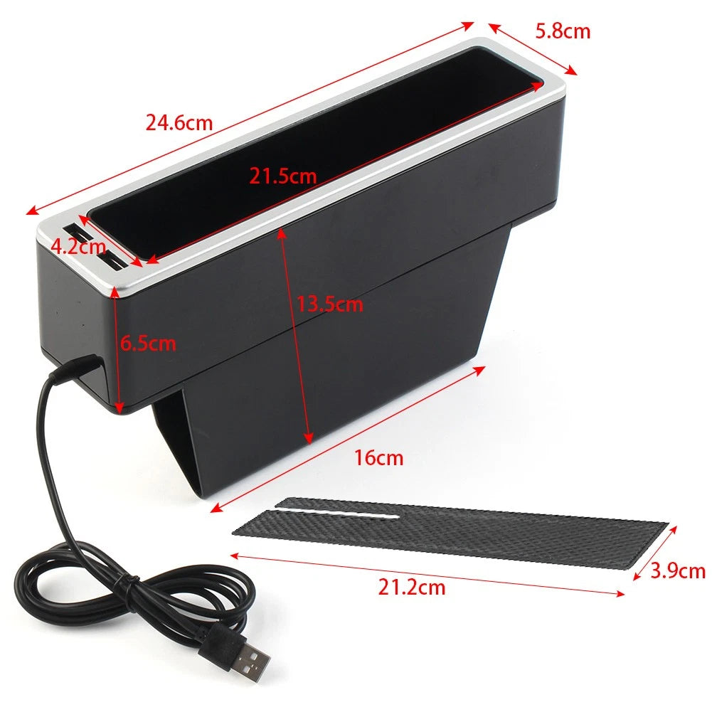 Side Vent Air Flow Fender Intake for Universal Fit Car (Carbon Fiber Black)