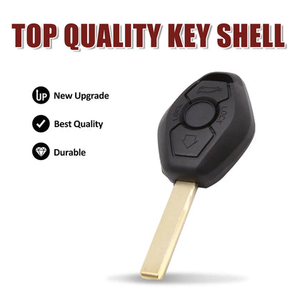 Shell Case for BMW 3/5/7 Series E38/E39/E46/E81 Key Button