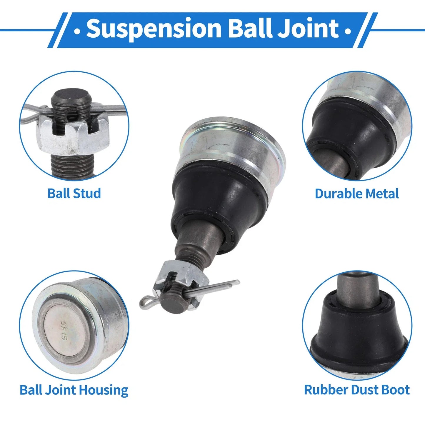 2 x Front Lower Ball Joints for Honda Element (2003-2011)