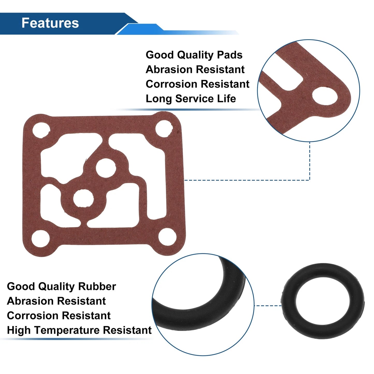 Transmission Single Linear Solenoid Valve Gasket for Acura MDX (2001–2006)