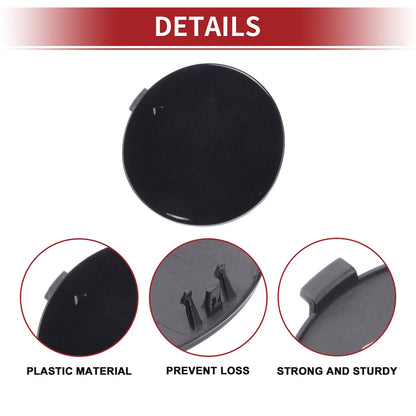 Tow Hook Cover for BMW X6 F16 M (2015–2019) No. 51118065933 Black