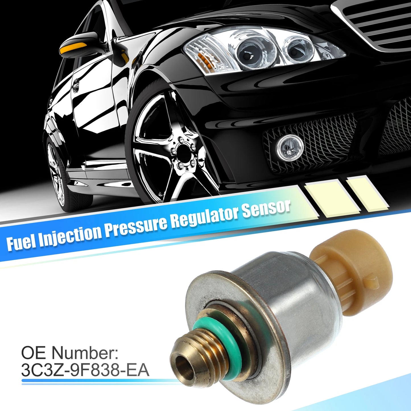3C3Z9F838EA Fuel Injection Pressure Sensor for Ford F250 F350 (2003–2004)