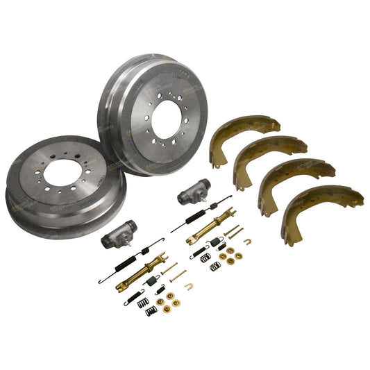 Brake Drums and Shoes Kit for Toyota Hilux (1997–2005) 4X4