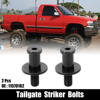 2 x Car Tailgate Latch Striker Bolts for Chevrolet Silverado 2500 (1999-2004)