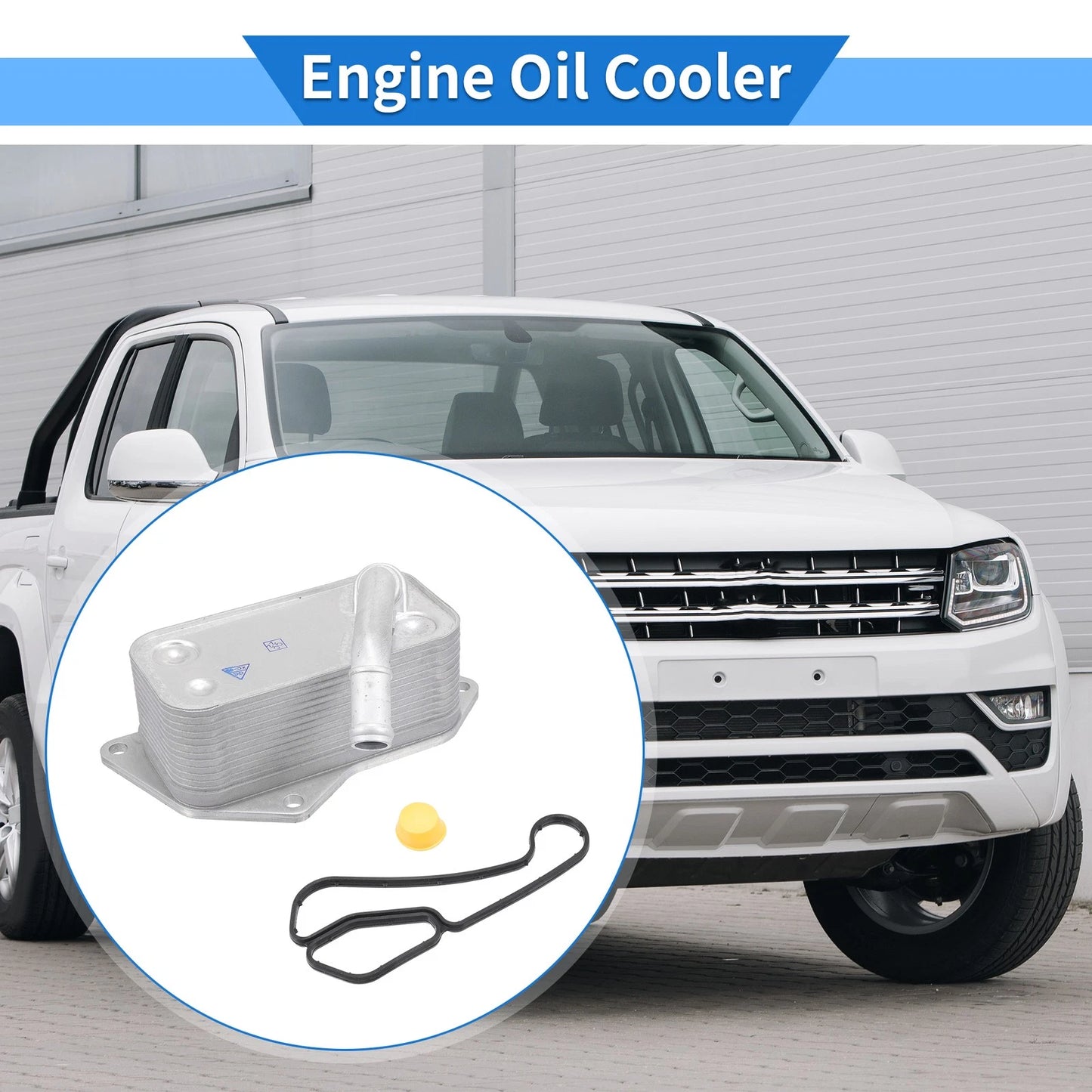 Engine Oil Cooler with Seals for BMW X3 (2011–2017) No. 11427525333