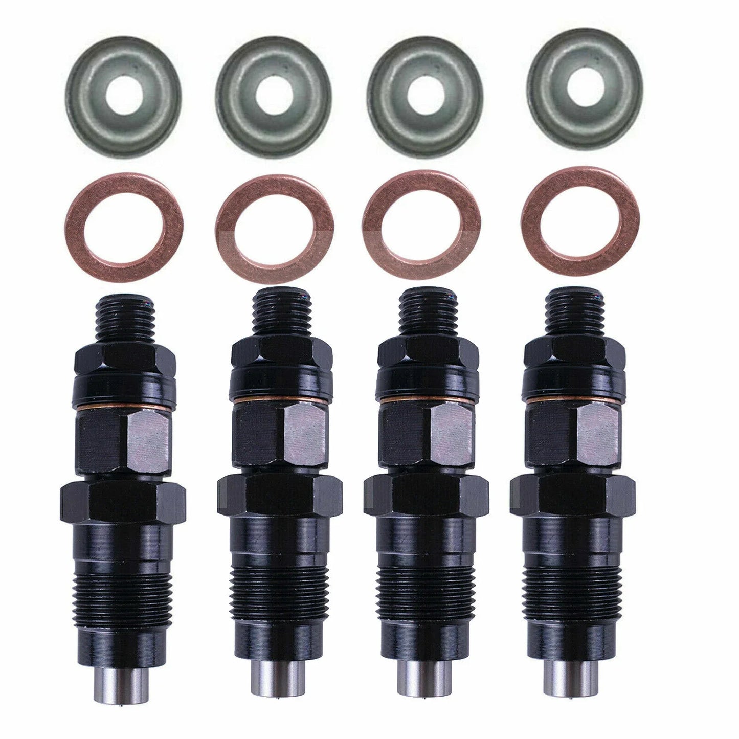 4X Fuel Injectors for Perkins 404-22T, 104-22, 404D-22, Holland TC30