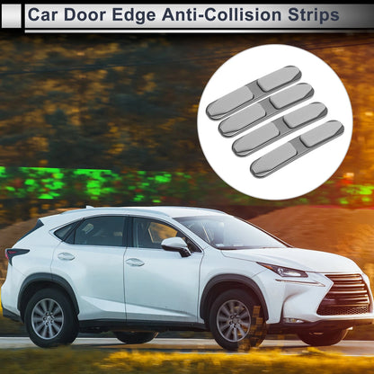 Set of 4 Door Edge Protector Strips for Various Models (Unbranded, White)