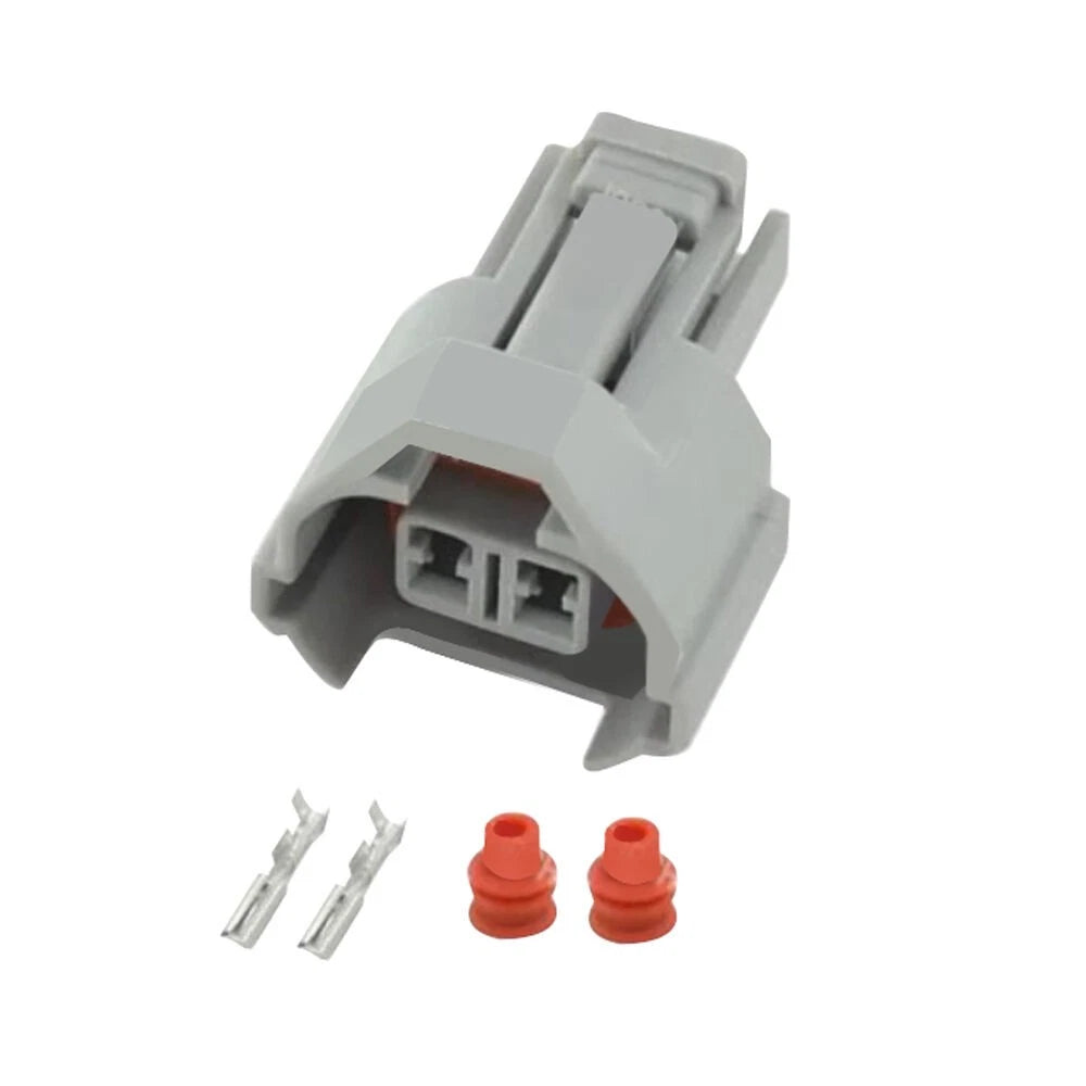 2 Pins Fuel Injector Connector Plug for Bosch/Denso Vehicles